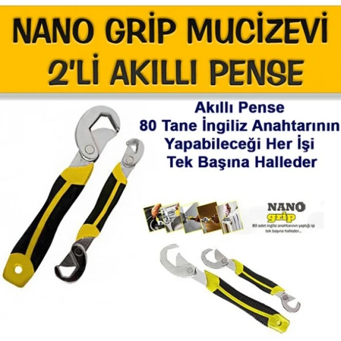 Nano Grip Akıllı Anahtar Pense (5124)