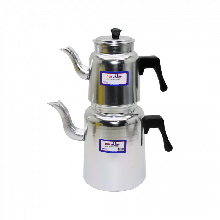 NO-1 LÜKS ALÜMİNYUM ÇAYDANLIK TAKIMI (5124)