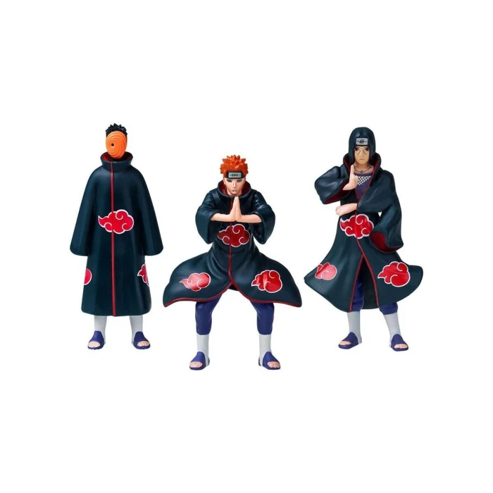 PMI/NSH2021S NARUTO 3LÜ KOLEKSİYON FİGÜR SETİ ASORTİ