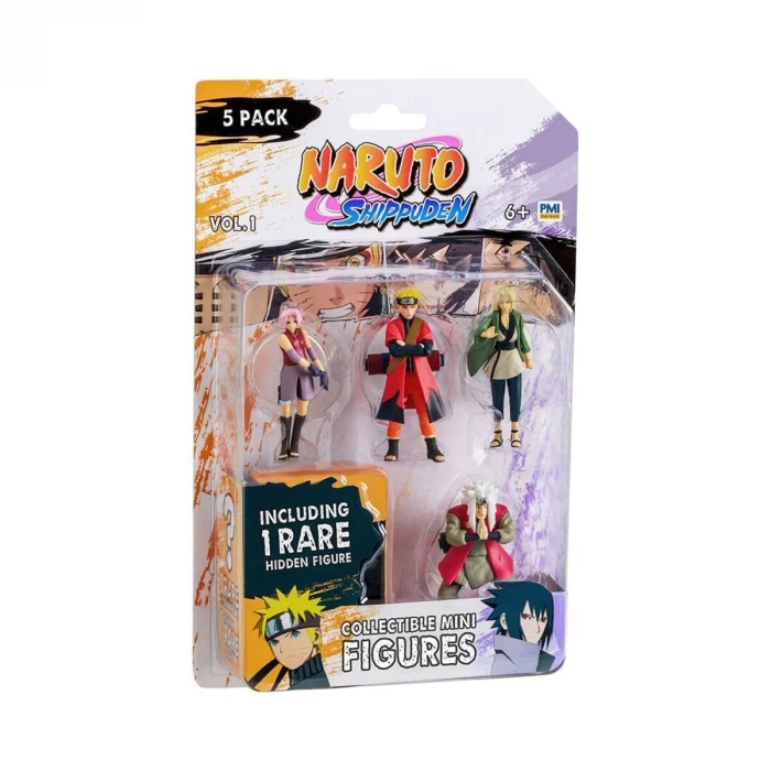 PMI/NSH2040S NARUTO 5Lİ KOLEKSİYON FİGÜR SETİ ASORTİ