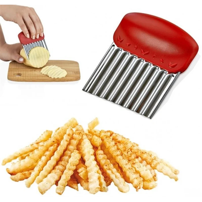 Pratik Kolay Patates Meyve Ve Sebze Dilimleyici Doğrama Bıçağı (5124)