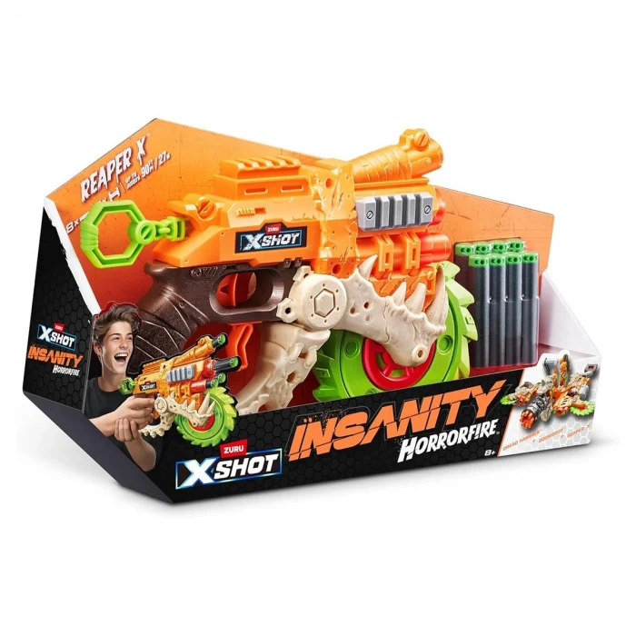 S00036730 SUN-ZUR-X-SHOT SİLAH SÜNGER ATAN-X 8 MERMİLİ