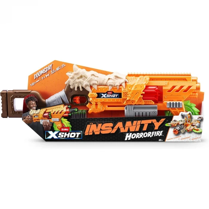 S00036732 SUN-ZUR-X-SHOT SİLAH SÜNGER ATAN 16 MERMİLİ