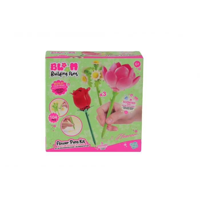 S01046402 SUN CNL FLOWER BRICK PEN 3 LÜ 104 PCS