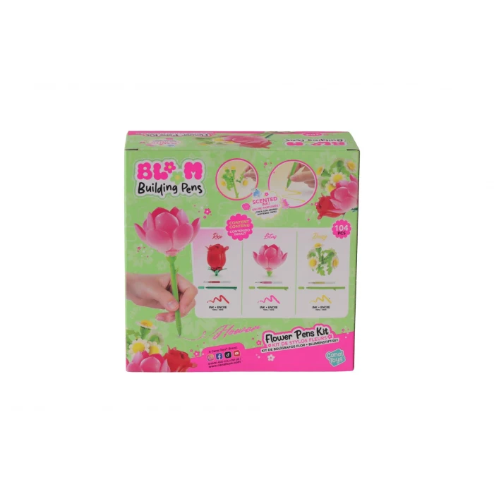 S01046402 SUN CNL FLOWER BRICK PEN 3 LÜ 104 PCS