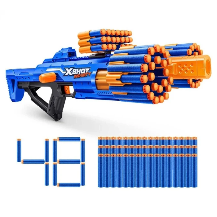 S02005108 SUN-ZUR-X-SHOT SİLAH SÜNGER ATAN 48 MERMİLİ