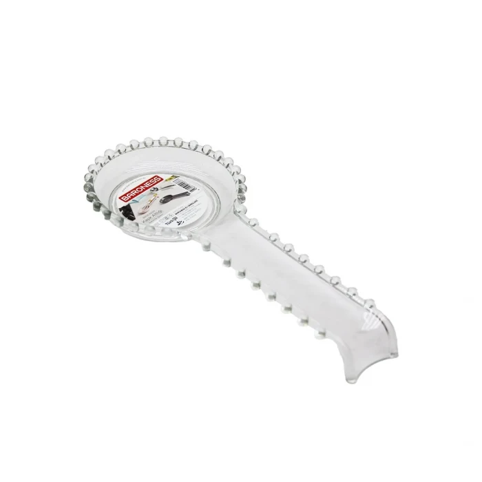 ŞEFFAF - PLASTİK BONCUKLU KEPÇE KAŞIK ÇIRPICI ALTLIK (5124)