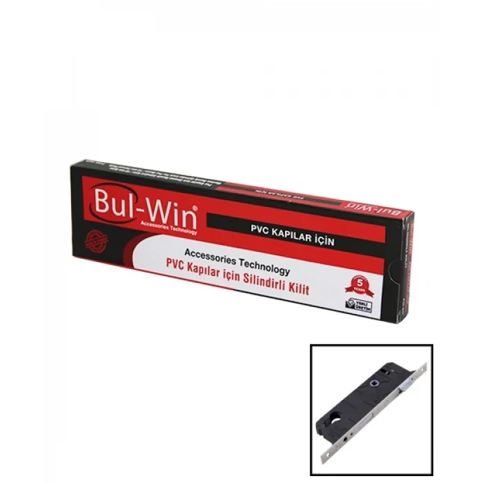 SİLİNDİRLİ PVC KAPI KİLİT P35MM (5124)