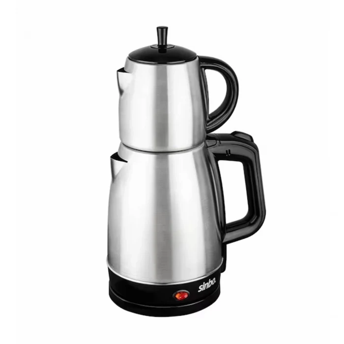 SİNBO STM-5831 ELEKTRİKLİ ÇELİK ÇAY MAKİNESİ ÇAYCI 1.7LT + 0.7LT ÇAY SÜZGEÇLİ (5124)