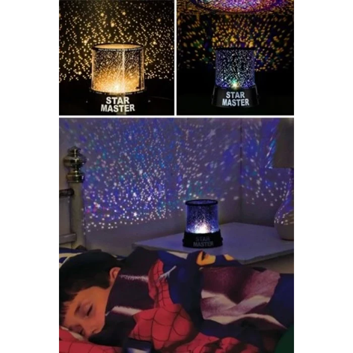 Star Master Projeksiyon Yıldızlı Gece Lambası (5124)