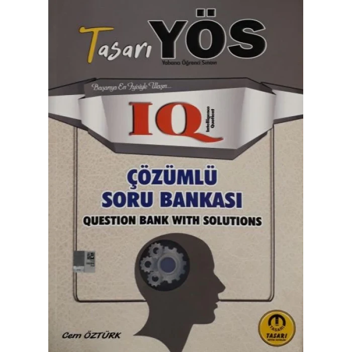 Tasarı YÖS IQ Çözümlü Soru Bankası (Yeni)