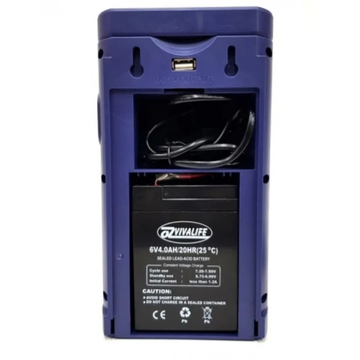 Telefon Şarj Edebilen Şarjlı Işıldak 24 LED USB 80 Saat Kesintisiz Işık (5124)