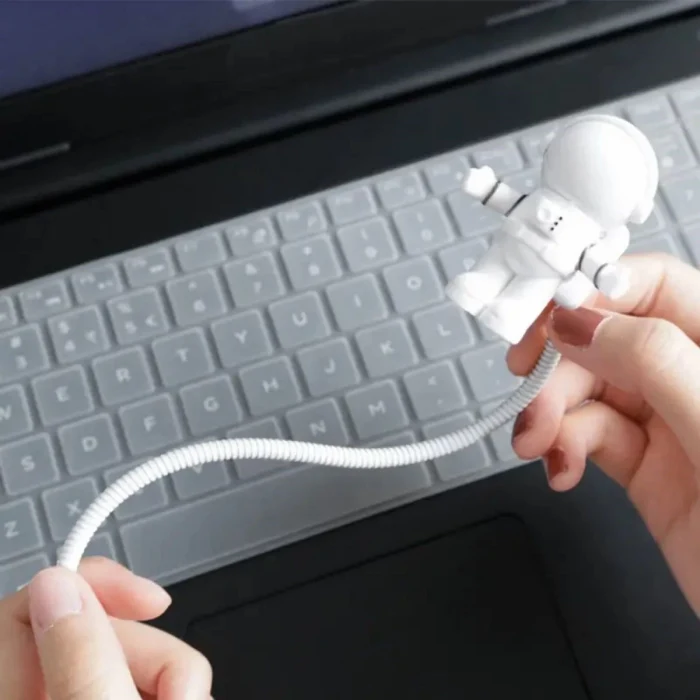 USB Astronot Gece Lambası, Masa Lambası, Kitap Okuma Lambası Işığı (5124)