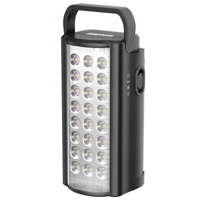 USB Şarj Çıkışlı 24 LED 80 Saat Akülü Şarjlı Işıldak (5124)