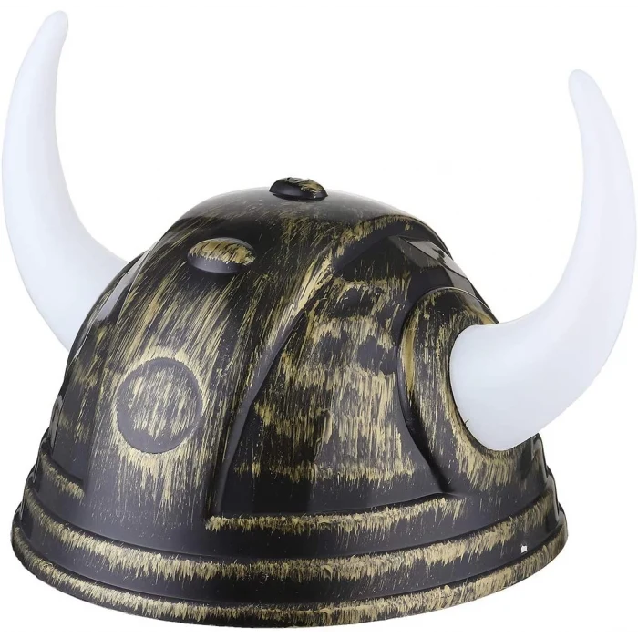 Viking Başlığı Asteriks Başlığı Altın Renk (5124)