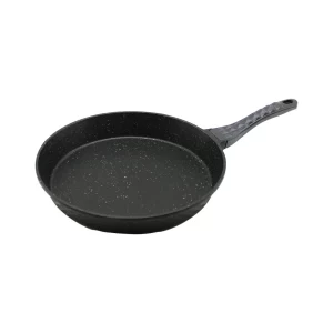 32CM DÖKÜM TAVA KABARTMA PİRAMİT DESENLİ BAKALİT SAP=18.2CM POŞETLİ AMBALAJ (5124)