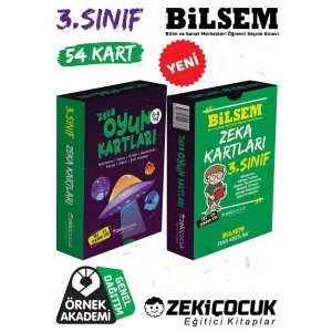 3.Sınıf Bilsem Zeka Kartları
