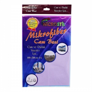 40X50CM MİKROFİBER TEMİZLİK CAM BEZİ (5124)
