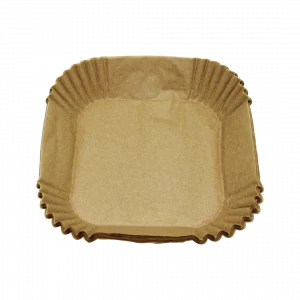 AİR FRYER 50 PARÇA  KARE - 16X4.5CM KAĞIT PİŞİRME KALIBI (5124)