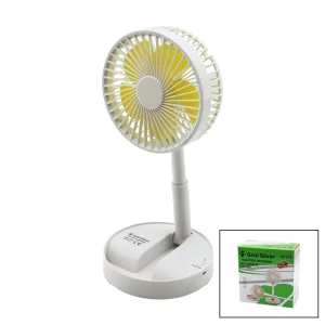 MASA ÜSTÜ VANTİLATÖR USB ŞARJIL KATLANIR FAN=13.6CM - UZAYAN AYAK=11-16CM 180 DERECE TELEFONLUKLU GS-275 (5124)
