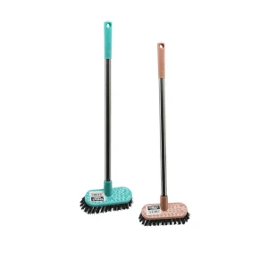 MİNİ TEMİZLİK FIRÇASI  ORTA SERT KILLAR   METAL SAPLI=40CM - 4.5X12.5CM (5124)