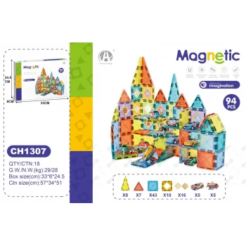 03-CH1307 5,5 CM MANYETİK BLOKLAR 94 PCS