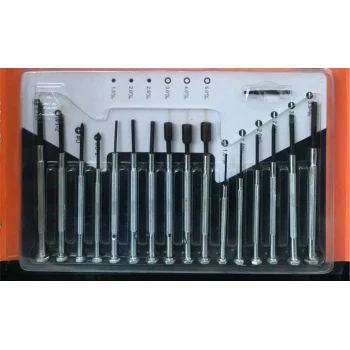 16 Parça Hassas Tornavida Seti Saatçi ve Telefoncu Tornavidası (5124)