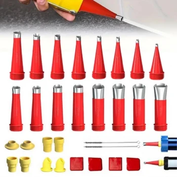 30 Parça Silikon Kalafat Mastik Alet Seti Mastik Ucu (5124)