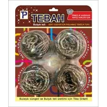 4 PARÇA BULAŞIK TOP TELİ (5124)