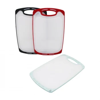 40X24CM  BÜYÜK  PLASTİK  KESİM PANOSU  KAYMAZ SİLİKON KENARLIK - 10MM KALINLIK (5124)