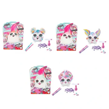 45539 SUN-CNL-HOBİ SET AIRBRUSH PLUSH HAIR IFFIC MINI 3R