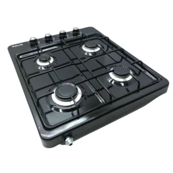 4LÜ DOĞALGAZLI SİYAH N.G SET ÜSTÜ OCAK 50x60 cm (5124)