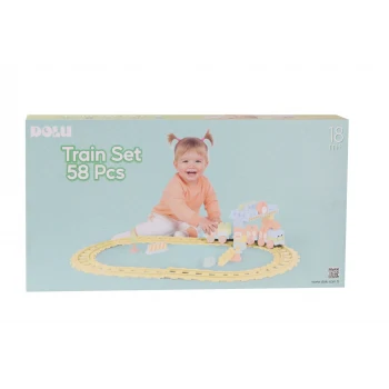 5221 OYUNCAK TREN SET 58 PARÇA