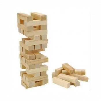 54 PARÇA  AHŞAP DENGE JENGA OYUNU (5124)