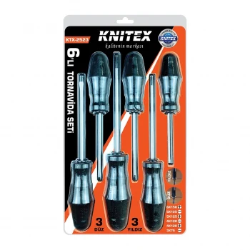 6PCS TORNAVİDA SETİ  6X150 YILDIZ - 5X125 DÜZ-YILDIZ - 4X120 DÜZ-YILDIZ - 3X75 DÜZ (5124)