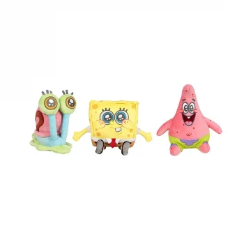 760025631 SpongeBob Serisi Sostenible Peluş 22 cm (3 asorti)