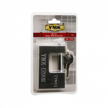 90MM GRİ KAYAR MİLLİ ASMA KİLİT (5124)