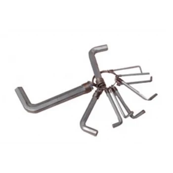 Allen Anahtar Takım Altı Köşeli 10 Parça Alyan (5124)