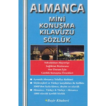 Almanca Mini Konuşma Kılavuzu Sözlük