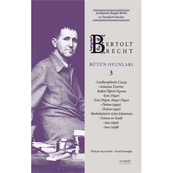 Bertolt Brecht Bütün Oyunları 3