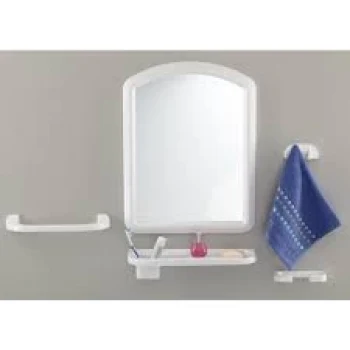 BEYAZ ORTA AYNA SETİ (5124)