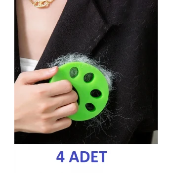 Çamaşır Makinesi Ve Evcil Hayvanlar İçin Tüy Toplayıcı Yıkanabilir Aparat 4 Adet (5124)