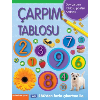 Çarpım Tablosu (Poster Hediyeli)