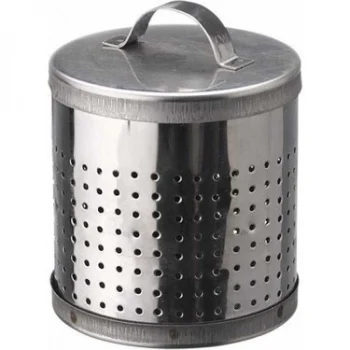 ÇELİK BÜYÜK DEMLİK İÇİ ÇAY SÜZGEÇ YÜKSEKLİK= 7CM ÇAP= 6CM (5124)