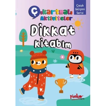 Çıkartmalı Aktiviteler Dikkat Kitabım