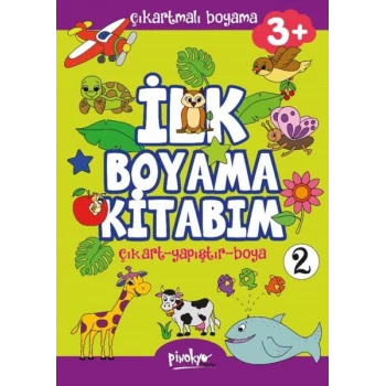 Çıkartmalı İlk Boyama Kitabım 3+ Yaş-2