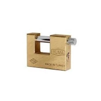 DAR KAYAR MİLLİ SARI PİMLİ KİLİT 70MM. (5124)