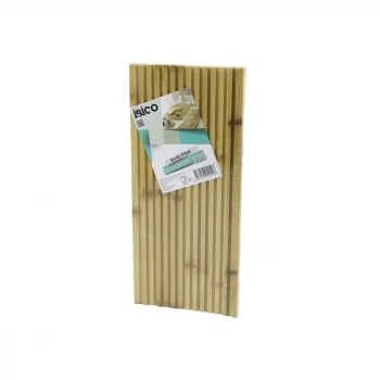 D.GEN  DÜZ KANALLI  ÇİFT TARAF=DÜZ - KANALLI AHŞAP BAMBU SERVİS SUNUM TAHTASI  17 X 39 X 1.5CM (5124)