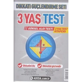 Dikkati Güçlendirme Seti 3 Yaş Test