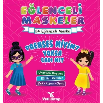 Eğlenceli maskeler prenses miyim yoksa cadımı ?